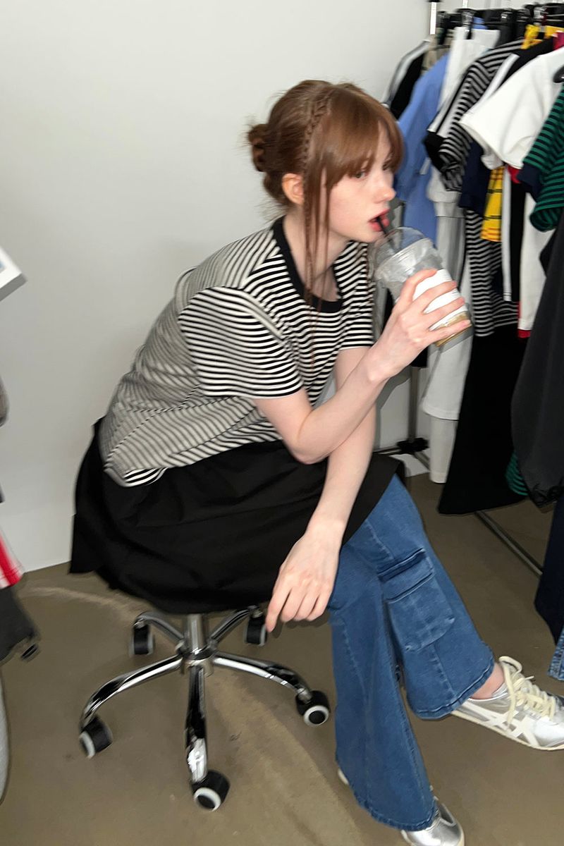 STRIPE T-SHIRTS (WHITE)