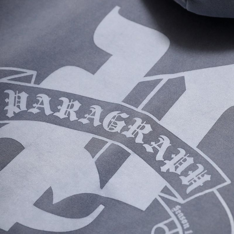 PARAGRAPH BANNER ZIP HOODIE