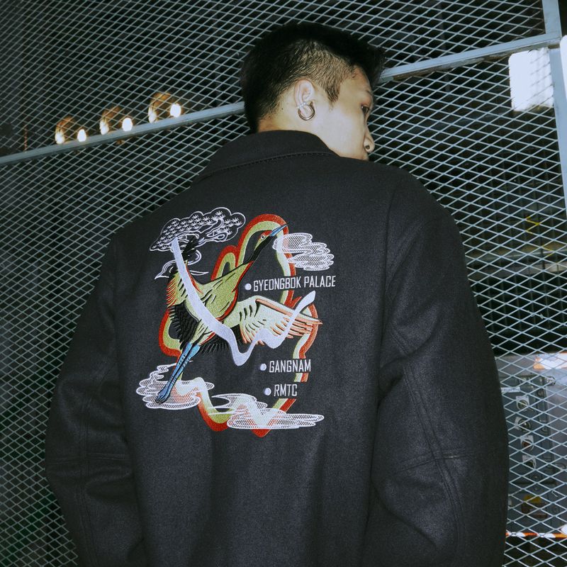 ROMANTIC CROWN（ロマンティッククラウン）の「MIN-HWA WOOL SOUVENIR JACKET（Jackets/Outerwear）」