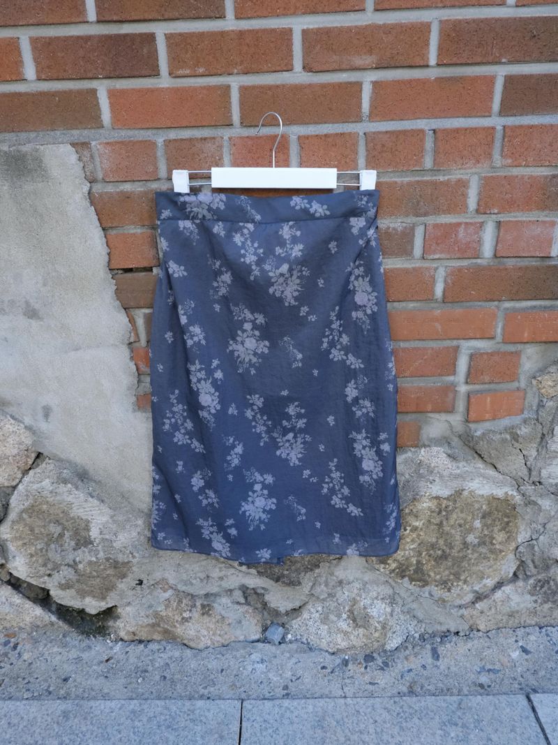 floral midi sk