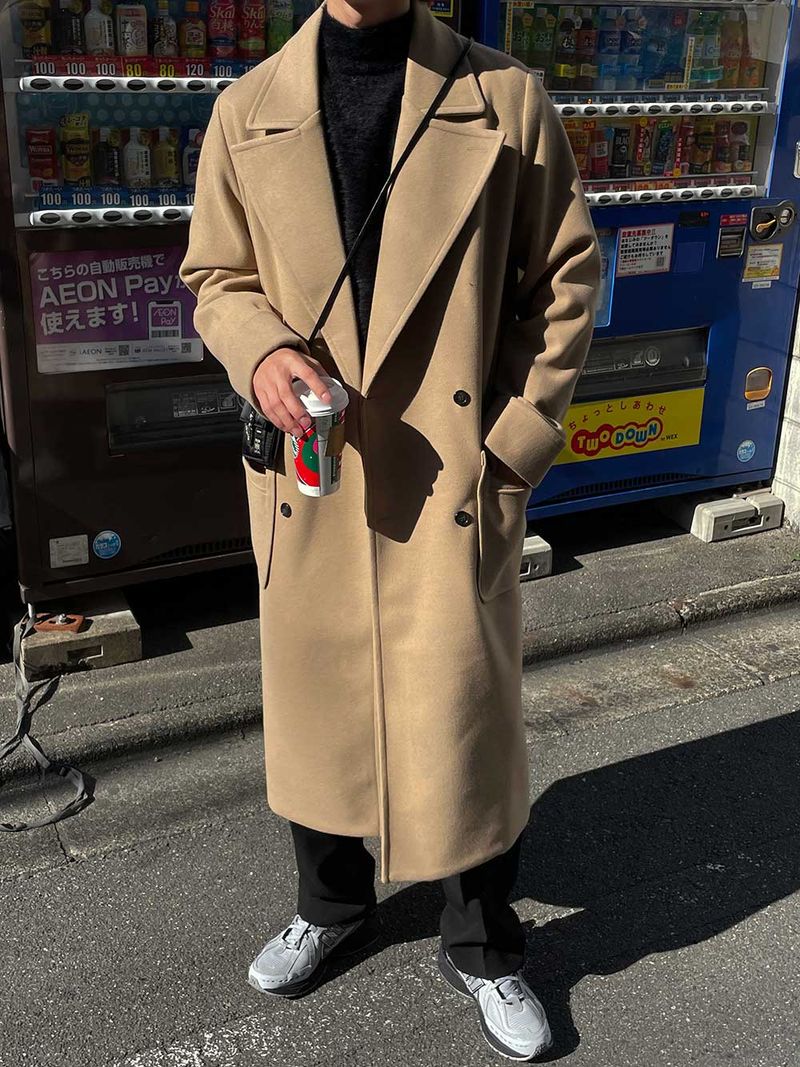 ASCLO（エジュクロ）の「ASCLO Sunshine Double Coat (3color)（Jackets/Outerwear）」