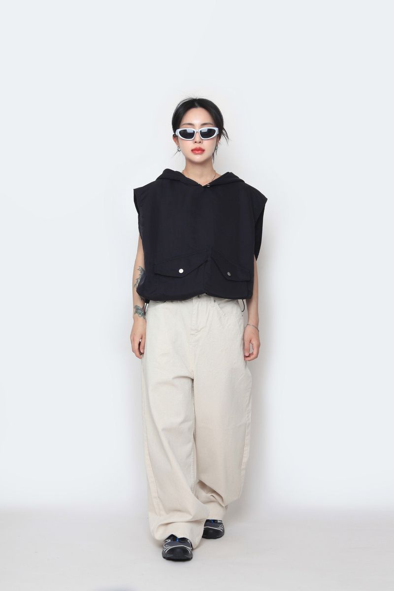Bizo Snap Wide Pants