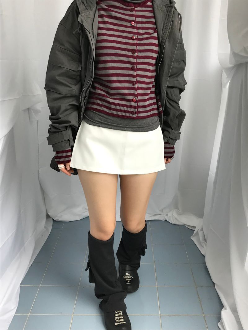 Vintage Pocket Half Bomber Jacket