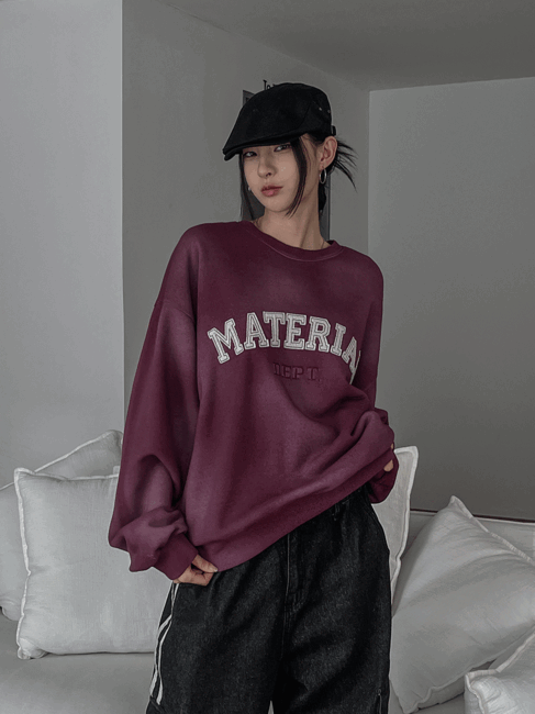 ULAN（ユレン）の「メティタイダイ刺繍スウェットシャツ（トップス）」