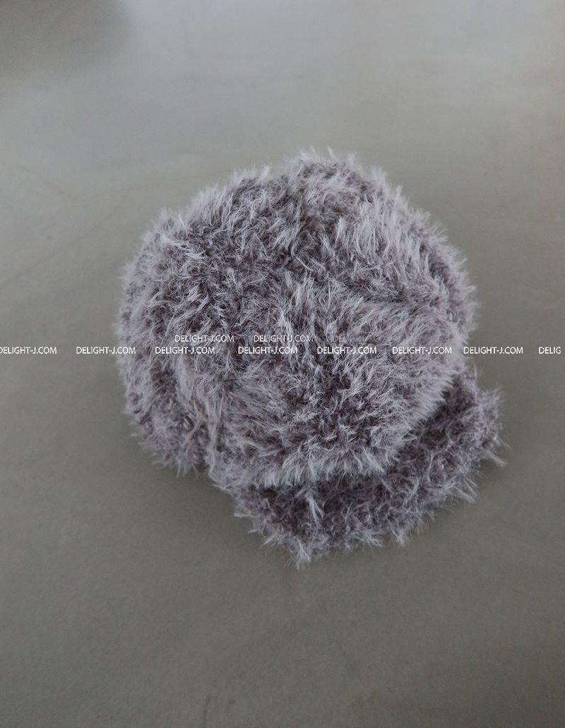 Earrings Roll Up Fur Truffer Hat