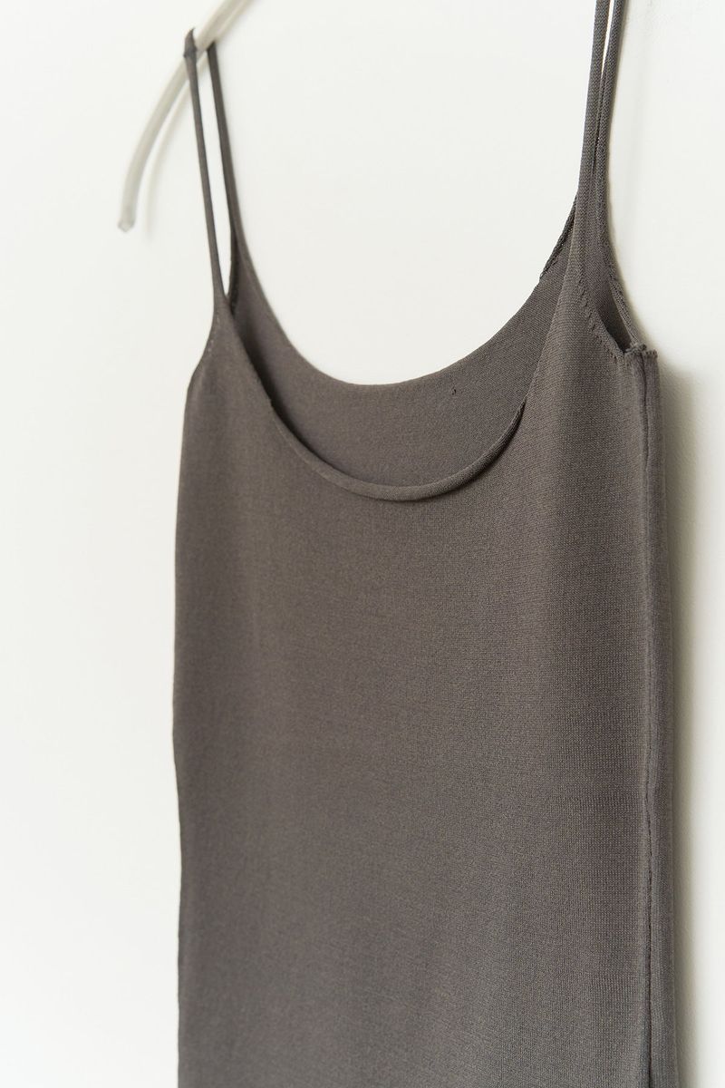 (W) Mono Slip Knit Sleeveless