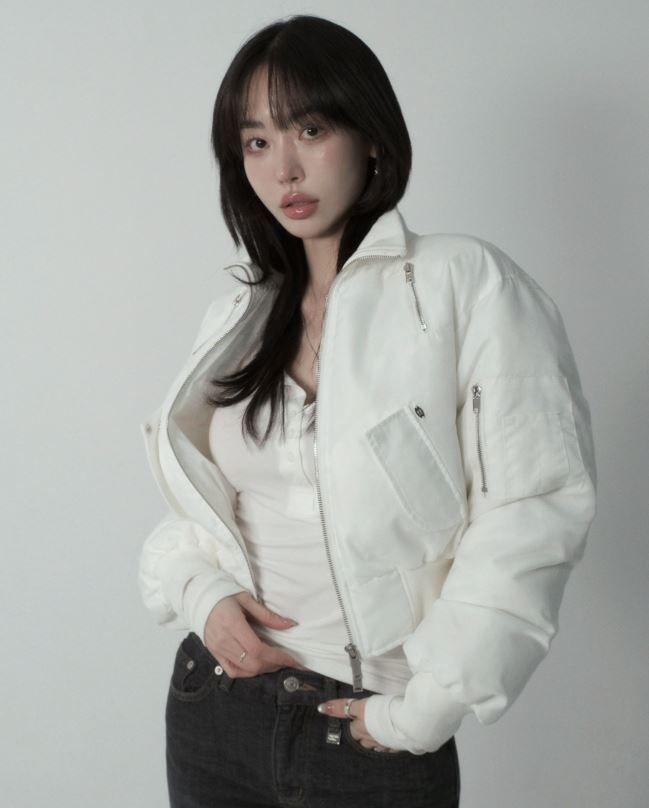 PALEJADE（ペールジェイド）の「Crop Bomber Jumper（Jackets/Outerwear）」