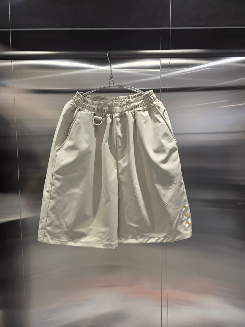 VENTIQUE Flower Bermuda Embroidered Pants 2color