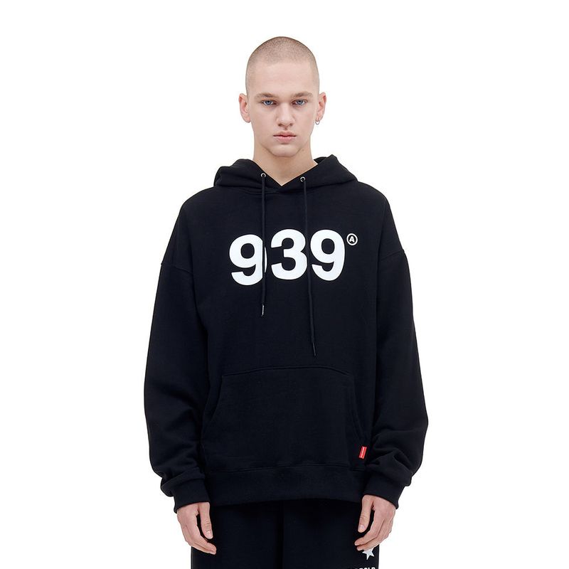 ARCHIVE BOLD（アーカイブボールド）の「939 LOGO HOOD (BLACK)（Tops）」