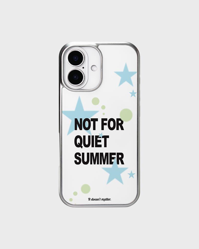 it doesn't matter.(イットダズントマッター)の「ノット フォー クワイエット サマー フォンケース マグセーフ(スマホグッズ/小物)」