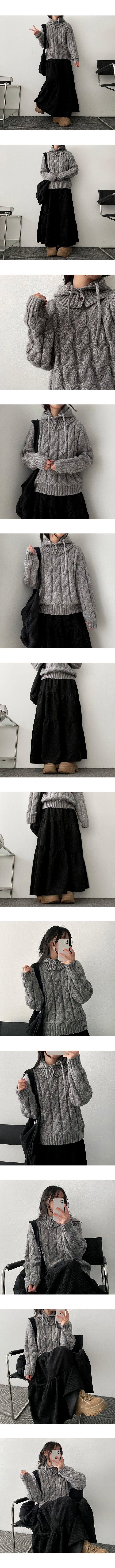 Knabara Clava Set Twisted Knitwear