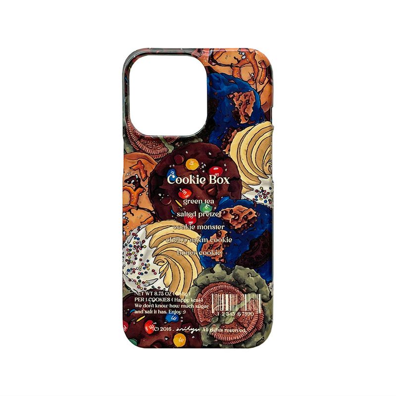 BANASIL SHOP(バナシルショップ)の「Cookie Box (iPhone) Glossy Hard Case(Smartphone Accessories)」