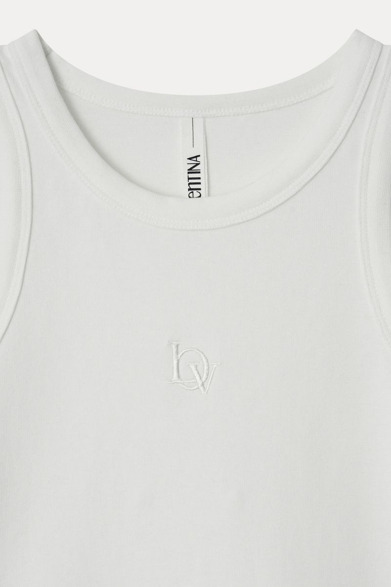 ALL-DAY SLEEVELESS TOP_WHITE