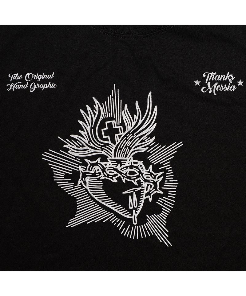 ARCHIVE HEART TSHIRT-BLACK