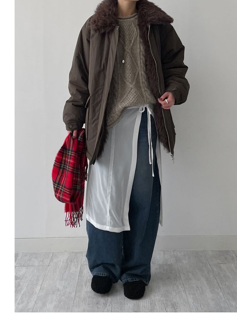 Rolling Cable Overfit Knit