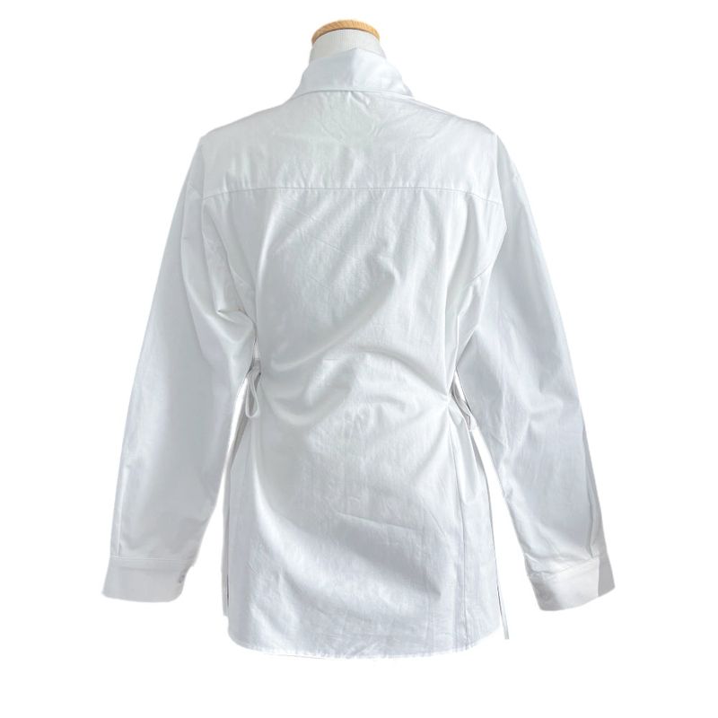 Refine Side Strap Long Sleeve Shirt