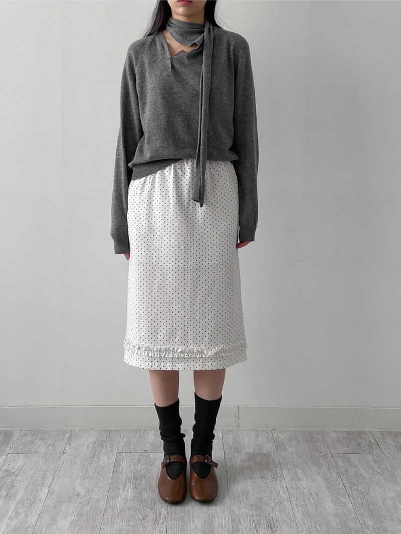 Brick Tie Loose Fit Knit