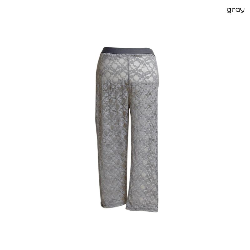 (2color) Floral Lace Sheer Leggings