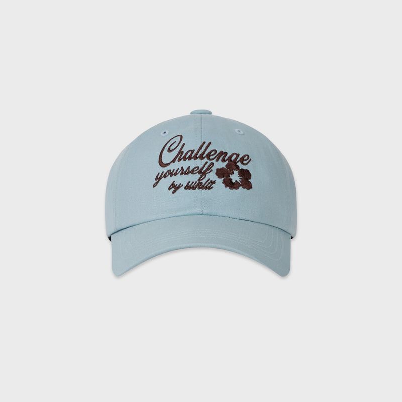 CHALLENGE LOGO BALL CAP (SKY BLUE)