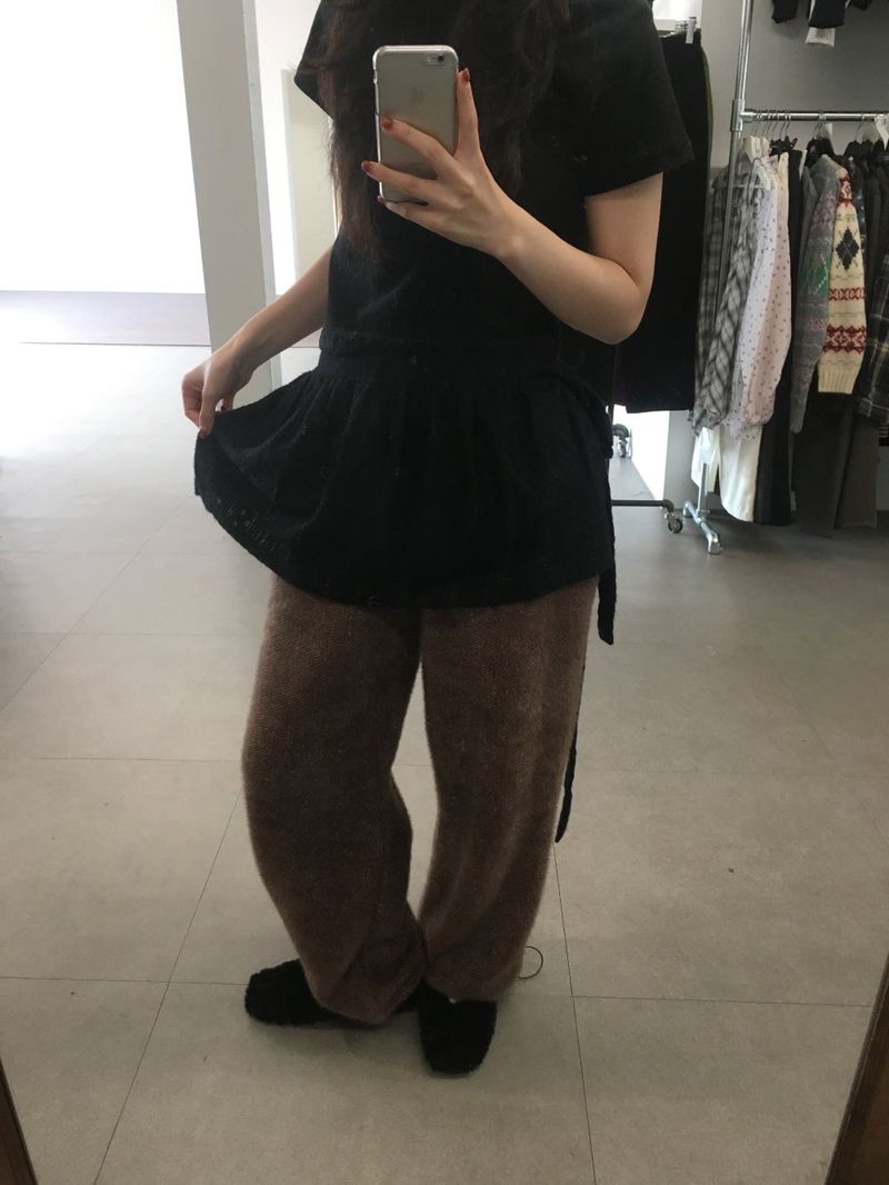 Seine Crochet Knit Wrap Skirt (2 Colors)