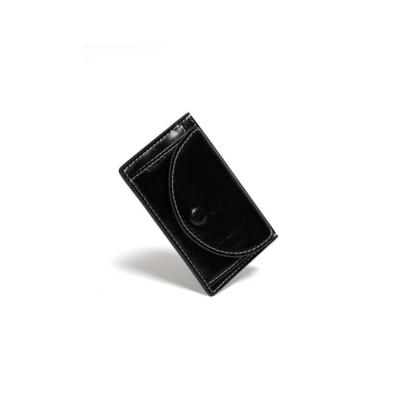 DOT Slim Pocket Mini Coin Transportation Card Wallet black
