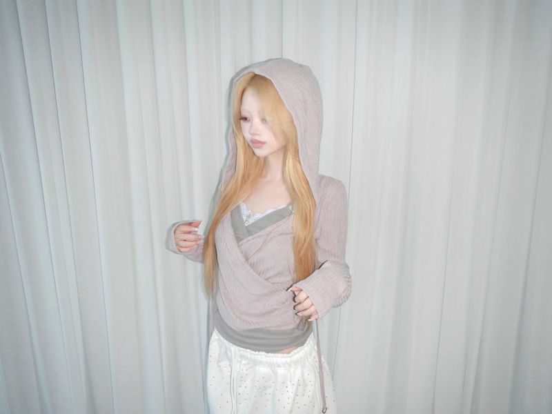 ring wrap hoodie(3 color) 