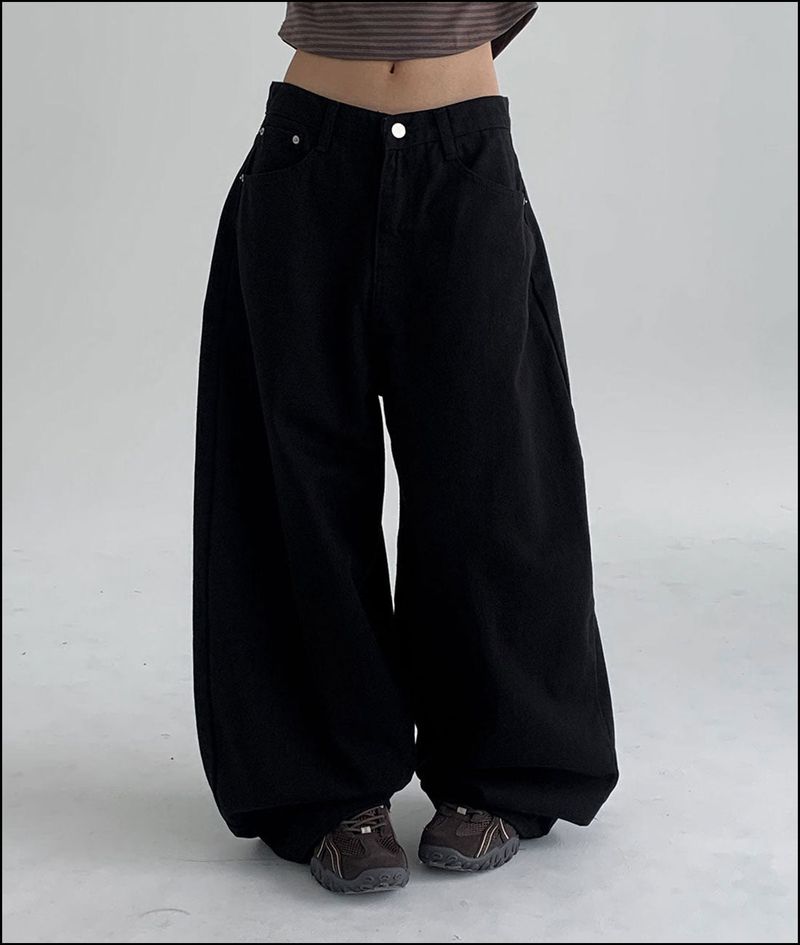 [GRB] Dern super-wide cotton pants