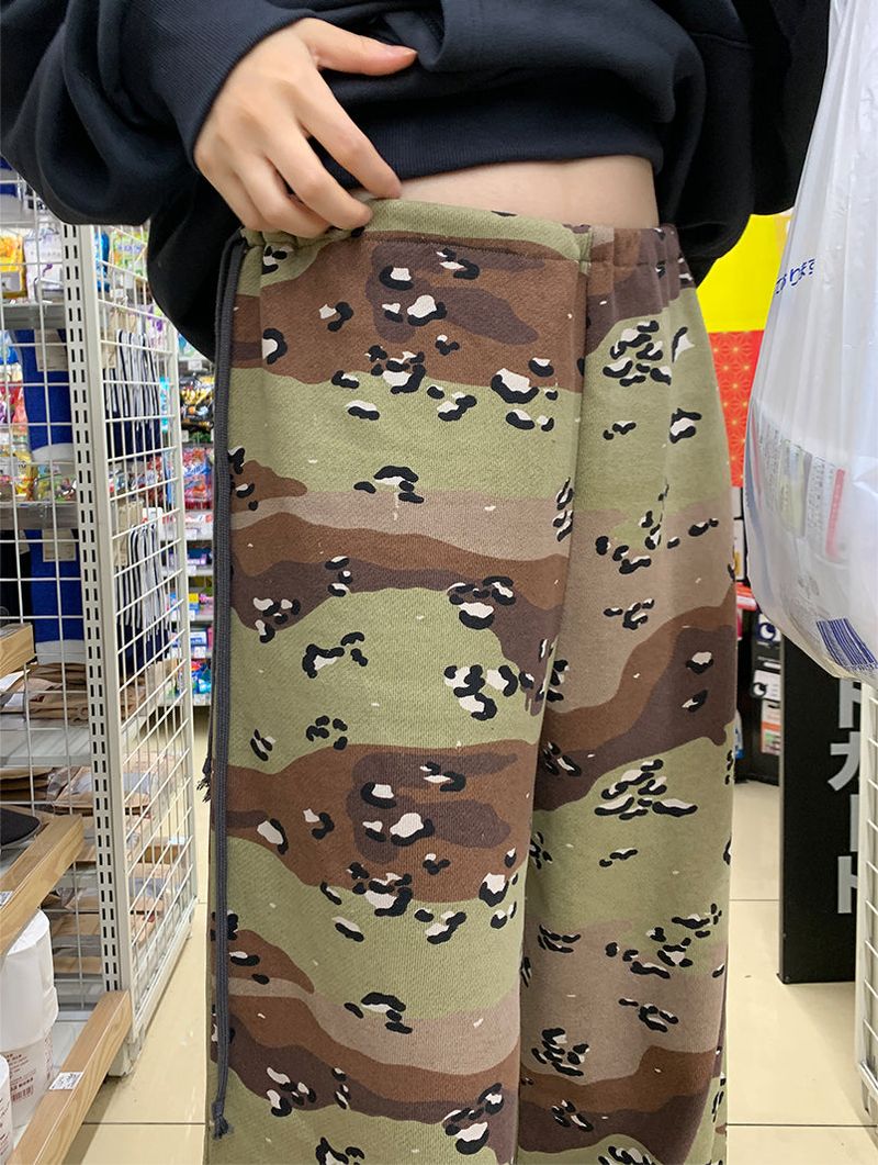 CAMOUFLAGE STRING PANTS (2C)