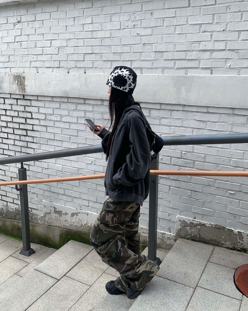 Pigment over hood jumper
