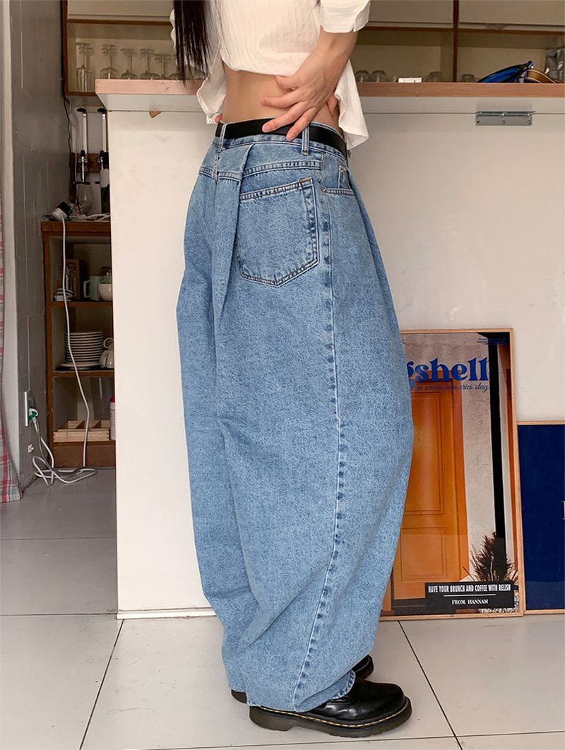 FORMAL PINTUCK JEANS