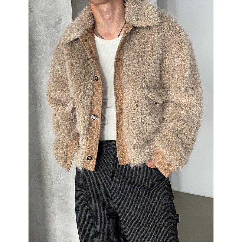 LAURANT（ロラン）の「 [F/W] Shud fur tweed jacket(2color)（Jackets/Outerwear）」