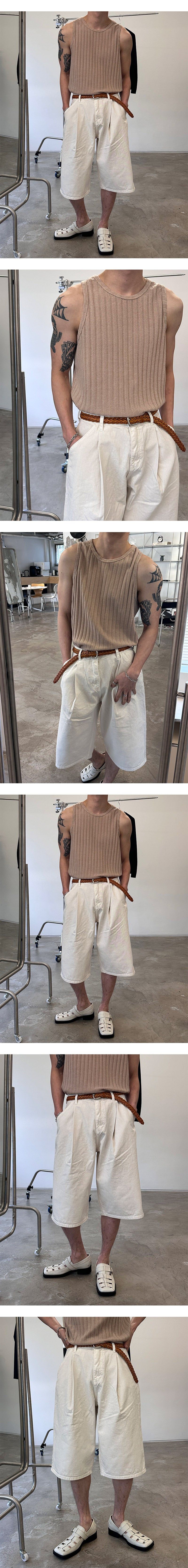 [S/S] Golgi knit sleeveless(5color)