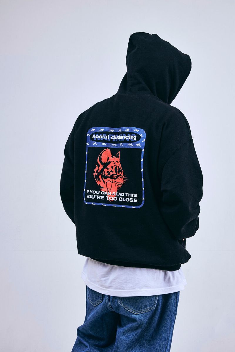 BC x OC HOODIE BLACK