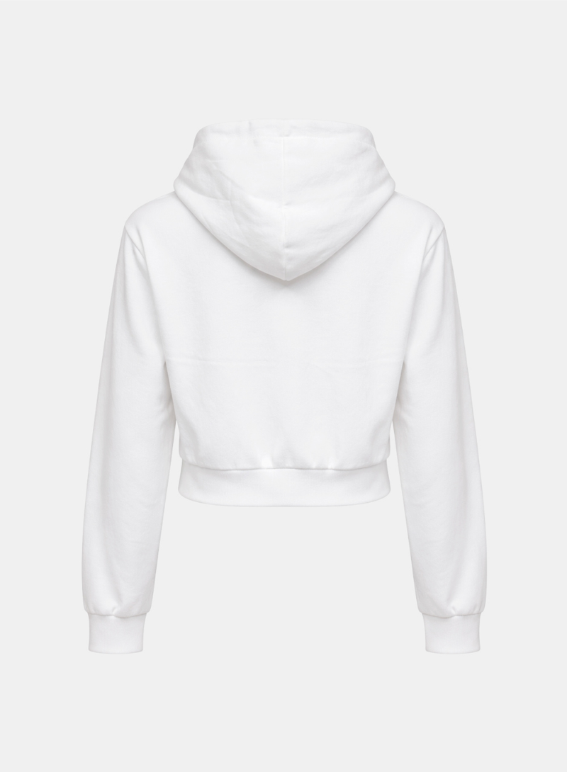 Clover Flower Point Hoodie Zip-up