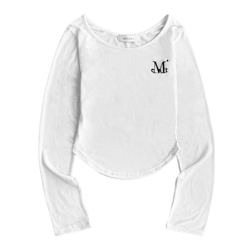 ASTI SLIM U NECK T (3COLOR)