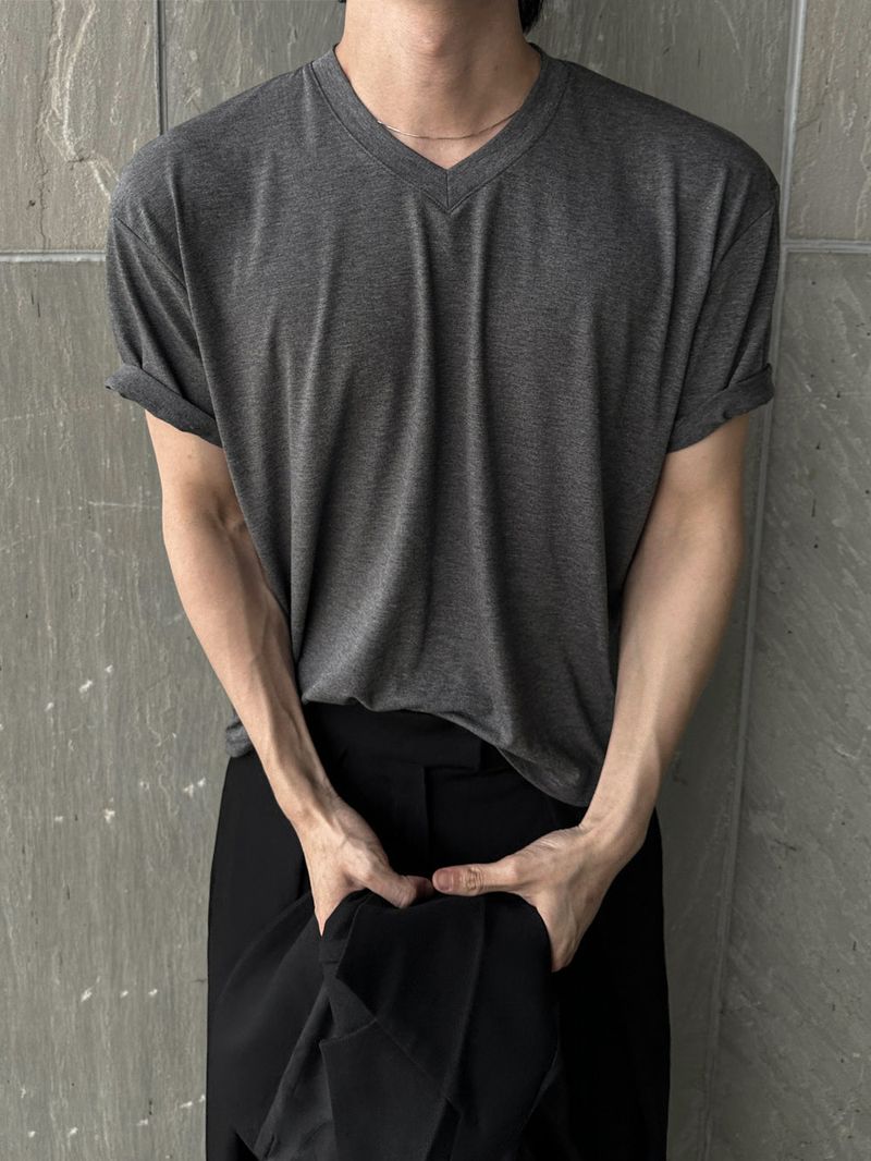 Board Layering Half T-shirt (V-neck)