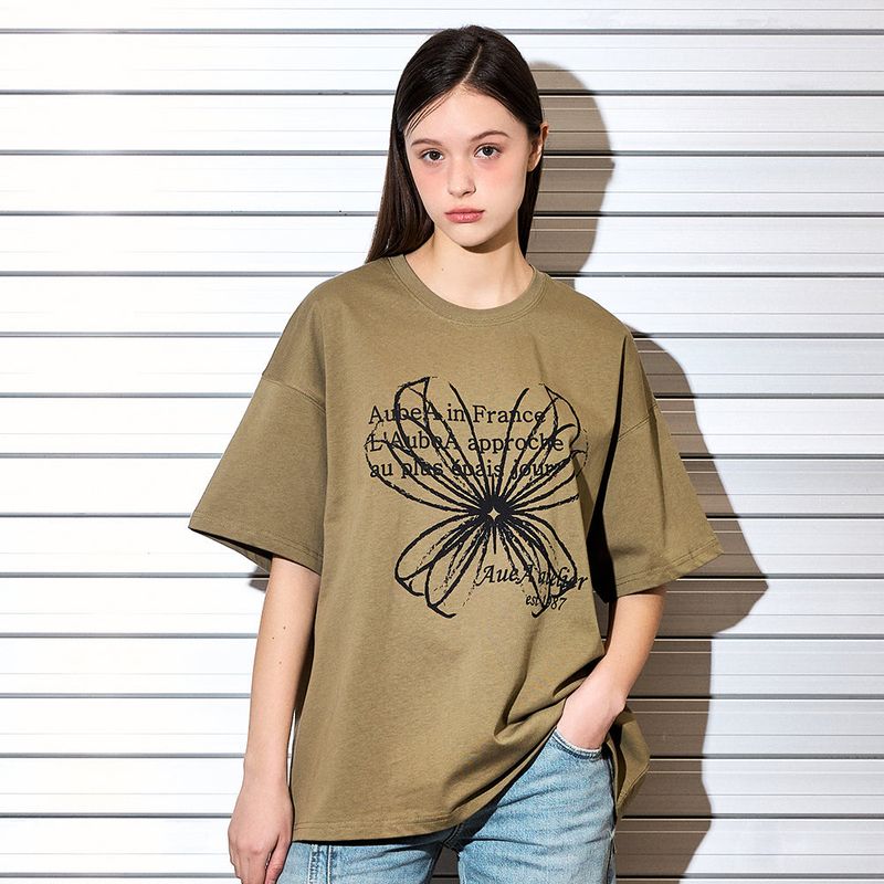 AUBEA DRAWING ATTERIER HALF T (4color)