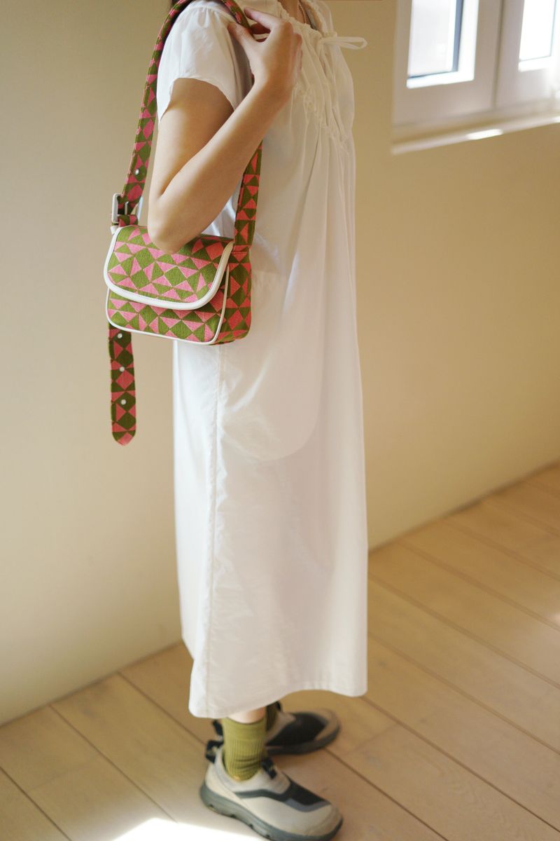 merlot classic bag_khaki pink