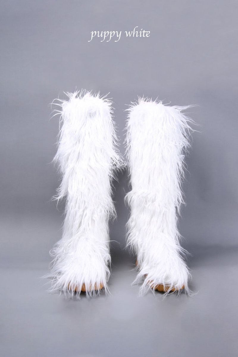 long fur boots (8 color)