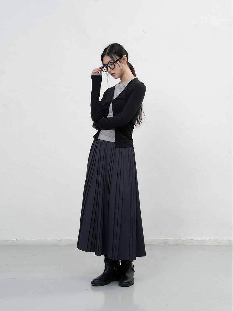 【即日発送】layered twist t-shirts