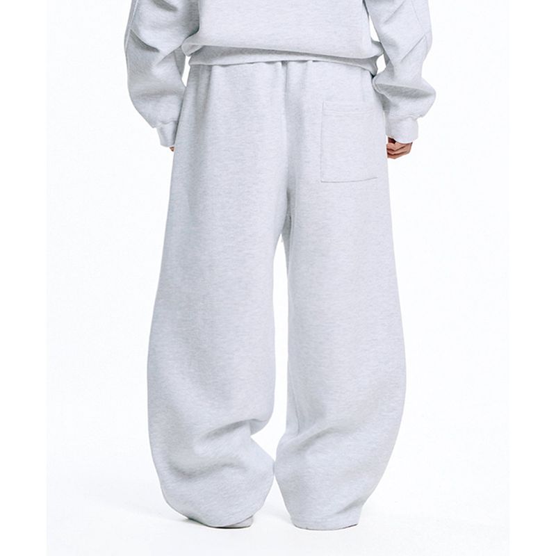 Parachute Hard Sweat Pants - Light Grey