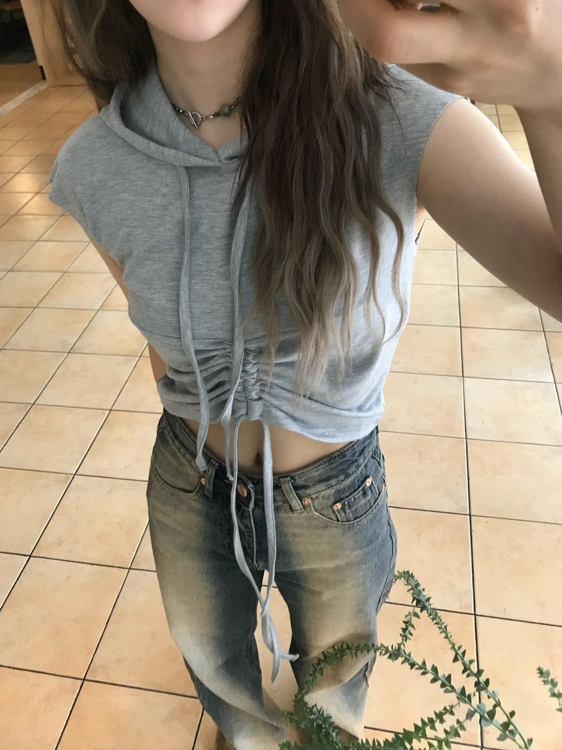 Youth hood vest