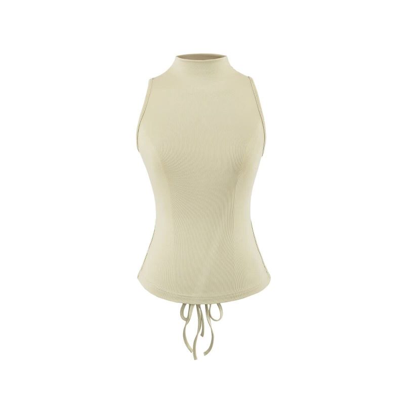 Leona Mock Neck Sleeveless