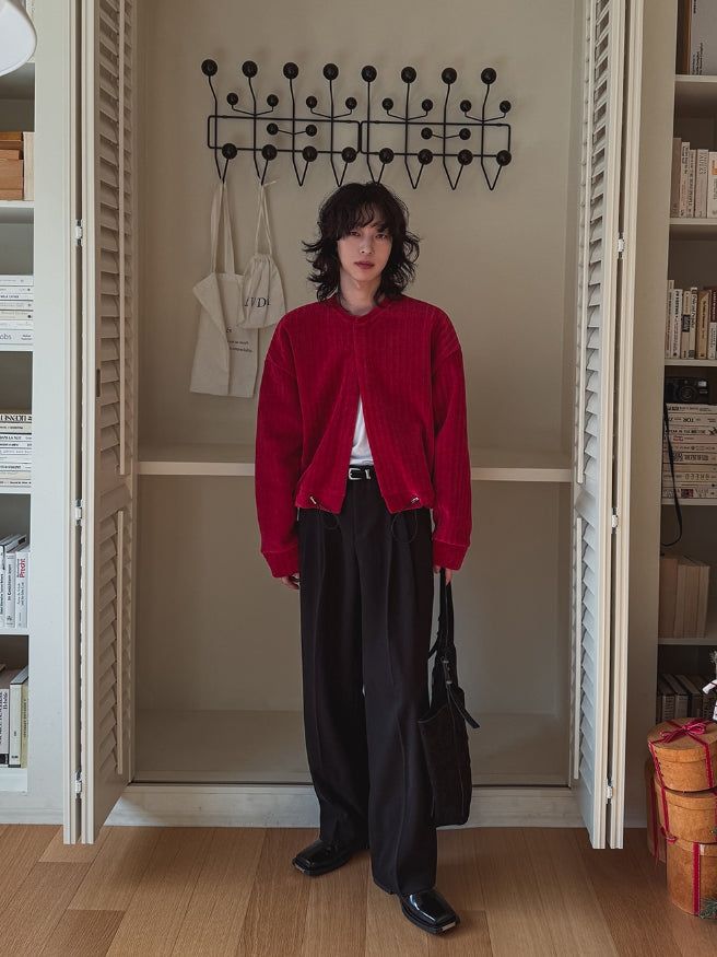 Lexi Velour Crop Cardigan