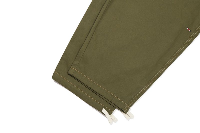 BALLOON COTTON PANTS_KHAKI