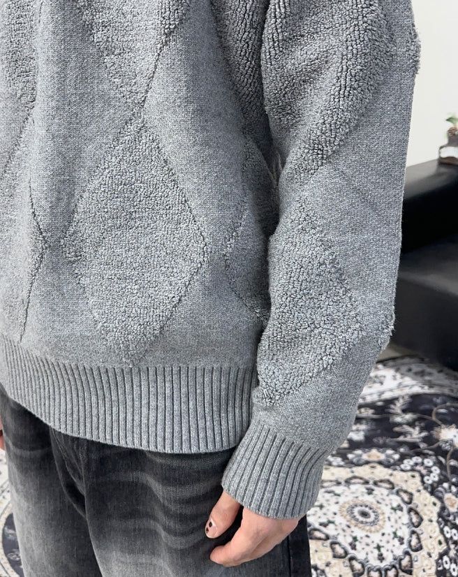 Tay Boucle Diamond Knit