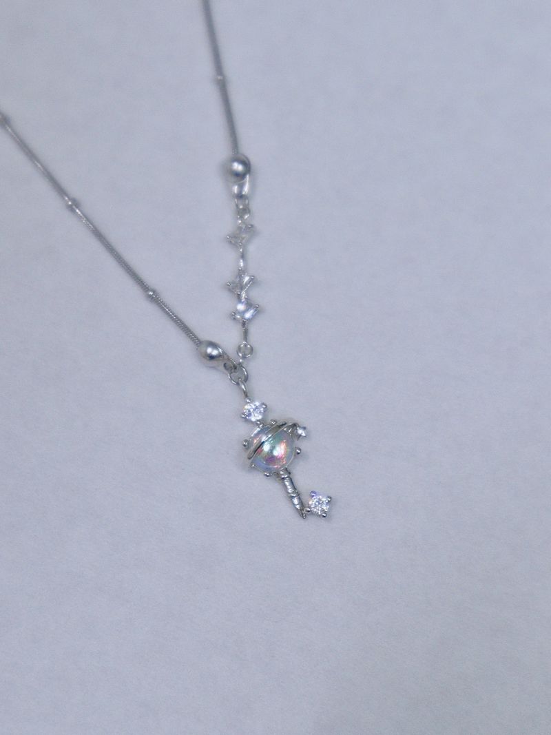 aurora planet necklace