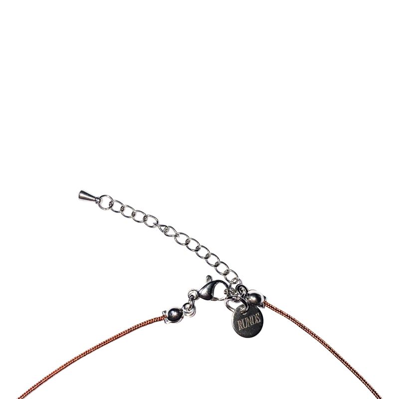 brown gemstone necklace 