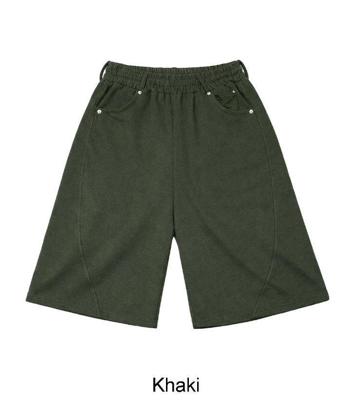 Medi Curve Sweat Bermuda Pants
