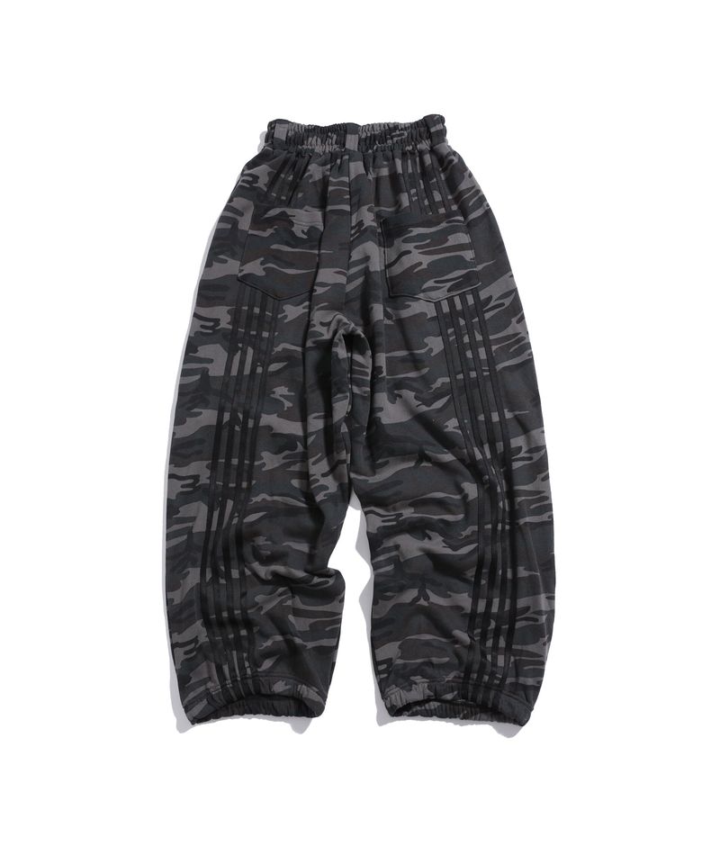  TWO-TUCK WIDE PANTS CAMO